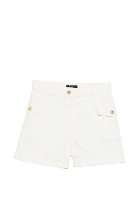 Shorts con bottoni BALMAIN KIDS | BY6A69 Z3702100